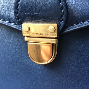 Marc by Marc Jacobs Navy Blue Purse Shoulder Bag